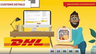 DHL Parcel UK  How to Complete Customs Information [upl. by Mclyman]