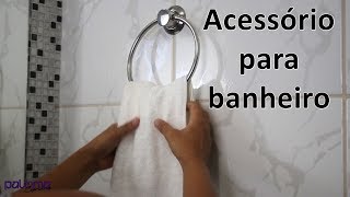 Como instalar acessórios para banheiro  com Paloma Cipriano [upl. by Kellia]