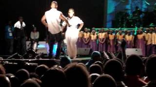 Dancing with Kirk Franklin  Live in Kampala [upl. by Gervais]