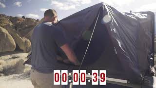 Opening the iKamper Skycamp 1 Minute Setup [upl. by Aroved582]