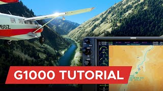 G1000 Tutorial MSFS  A Kodiak 100 Mission in the Mountains [upl. by Schweitzer]