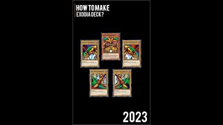 Yugioh Duel Links  HOW to make Exodia Deck [upl. by Richart391]