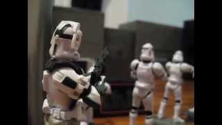 STAR WARS A Violent Encounter Stopmotion [upl. by Amles788]