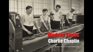 Charlie Chaplin  Factory Scene  Modern Times 1936 [upl. by Elli]