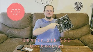 Genser 1tb SSD Un boxing [upl. by Ayrad]