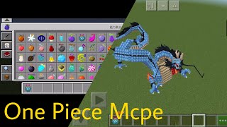 Mod One Piece MCPE  Mcpe mod [upl. by Nwahsauq]