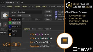 DrawPlus v3 00 C4D Plugin [upl. by Relluf]