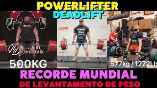 POWERLIFTER  Recorde Mundial de Levantamento de Peso  World Record  Eddie Hall  Anatoly [upl. by Sproul]