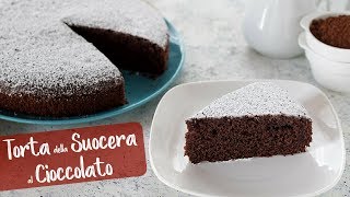 TORTA DELLA SUOCERA AL CIOCCOLATO Ricetta Facile Senza Bilancia Pronta in 5 Minuti [upl. by Anitsua]