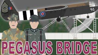 The First Fight On DDay  Pegasus Bridge  World War 2 [upl. by Suivatram]