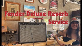 Fender Deluxe Reverb ReIssue  Common Issues amp Service [upl. by Latsyrd541]