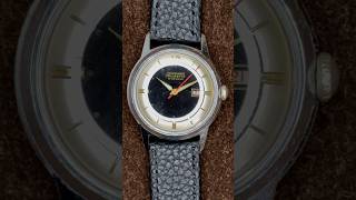 Junghans Trilastic CaliberJ931 Vintage Date Watch Front and Back ユンハンス デイト ビンテージ機械式腕時計 表裏 [upl. by Bruni]