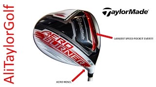 TAYLORMADE AEROBURNER DRIVER REVIEW [upl. by Annaerdna]