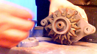 Removing an Alternator pulley [upl. by Paten36]