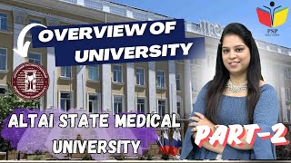 Altai State Medical University Russia  Fees Hostel amp Clinical Exposure 2024 Guide [upl. by Iemaj575]