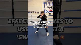 Boxing basics how to beat a ‘swarmer’👊🏻💥boxing boxingtechnique fighttips selfdefence boxeo [upl. by Nobile]