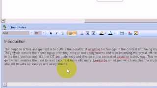 Report Writing with MindManager 7 [upl. by Dibbell]