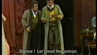 Nozze di Figaro  ROH 1987  Voi signor che giusto siete [upl. by Yedrahs]