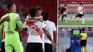 River 2 vs Nacional 0 por la Copa Libertadores goles resumen y highlights [upl. by Olinad]