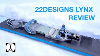 22Designs Lynx Telemark Binding Review [upl. by Idmann]