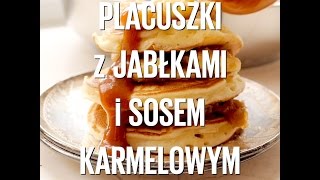 Placuszki jogurtowe z jabłkami i sosem karmelowym [upl. by Eliason865]