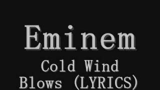 Eminem  Cold Wind Blows ExplicitLyrics [upl. by Elda680]