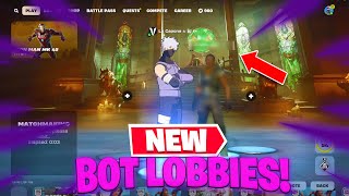 How To Get BOT LOBBIES In Fortnite Chapter 5 Season 4 WORKS 100 [upl. by Ahsahs232]