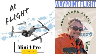 DJI Mini 4 pro waypoints [upl. by Tewell989]