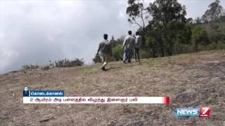 Man falls to his death from cliff after trying to take a selfie at Kodaikanal  News7 Tamil [upl. by Aikrehs438]