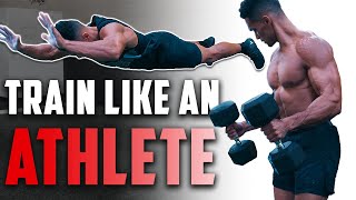 Explosive Upper Body Workout  OffSeason Training For Athletes [upl. by Frymire]