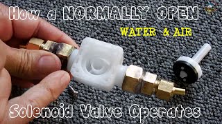 How NONormally Open Solenoid Valves Operate [upl. by Cullie]