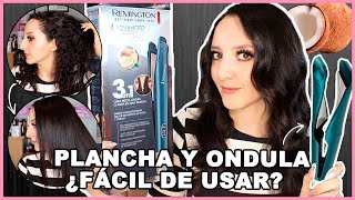 PLANCHAESTILIZADOR REMINGTON ADVANCED COCONUT THERAPY S16A  Lau Kudo [upl. by Inaliel]