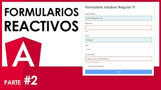 😲Angular FORMULARIOS REACTIVOS Cómo validar validación Dinámica mensaje d error CURSO 𝐀𝐍𝐆𝐔𝐋𝐀𝐑 [upl. by Sabanrab50]