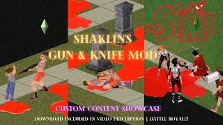 The Sims 1 Gun amp Knife Mod [upl. by Hochman]