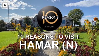 10 Reasons to visit Hamar Norway  TenReasons by Allthegoodiescom [upl. by Ellatnahc]