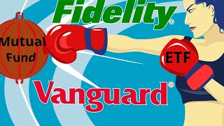 Best Mutual Funds vs ETFs review SampP 500 Vanguard VOO VFIAX FXAIX IVV Schwab SWPPX [upl. by Alamap]