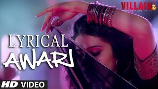 Awari Lyrics Full Song  Ek Villain [upl. by Wang]