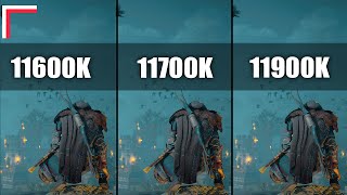 Intel i511600K vs Intel i711700K vs Intel i911900K — Test in 10 Games 1080p 1440p [upl. by Crispen]