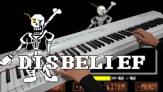 Disbelief Papyrus phase1 Papyruss Genocide Route Theme Piano cover 언더테일 [upl. by Carolina]