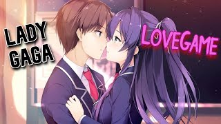 Nightcore  LoveGame Lady Gaga [upl. by Inirt502]