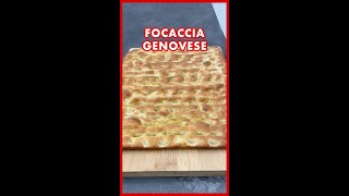 Focaccia alla genovese Shorts [upl. by Nauqat]