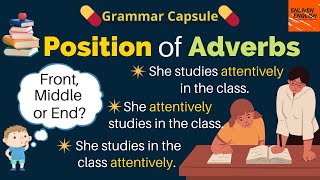 Position of Adverb of Manner  Grammar Capsule 25  Shorts [upl. by Koppel430]