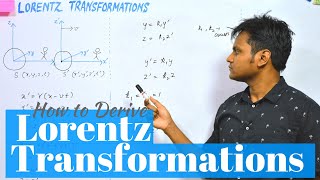 Derive Lorentz Transformations [upl. by Friedlander]