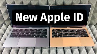 How to Create an Apple ID for MacBook  MacBook Pro  MacBook Air  New iCloud Account [upl. by Krahling]