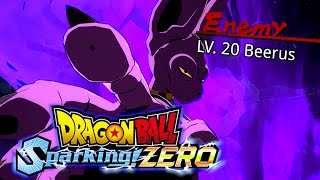 Sparking Zero Beerus RAID BOSS [upl. by Romanas941]