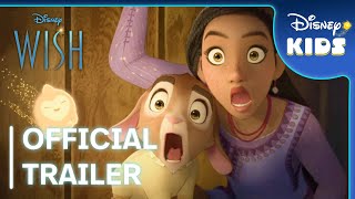 Official Trailer  Wish  Disney Kids [upl. by Solly]