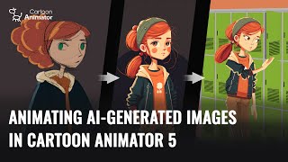 How to Animate AI generated Images in Cartoon Animator 5 [upl. by Domonic]