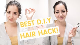 How to Control Baby Hairs  Hair finishing Stick DIY [upl. by Vin]