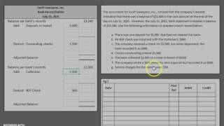 Bank Reconciliation [upl. by Kennett300]