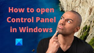 How to open Control Panel in Windows 11 [upl. by Ailhad]